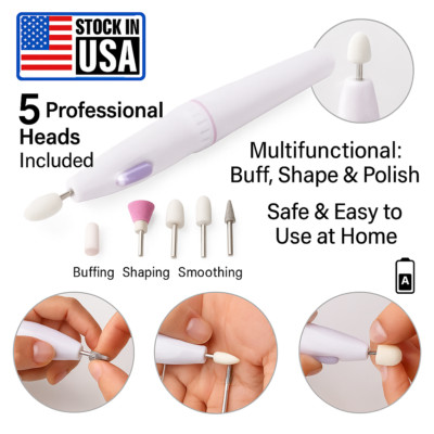 Taladro De Uñas Electrico Inalambrico Nail Dril Profesional Recargable Para Lima