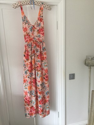 florence and fred orange dress