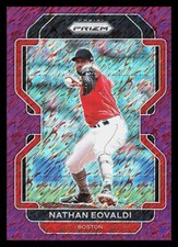 2022 Panini Prizm Nathan Eovaldi Purple Shimmer Prizm /7