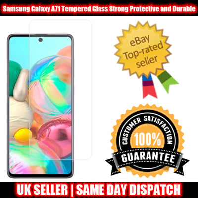 Für Samsung Galaxy A71 / A21S Hartglas stark, schützend und langlebig