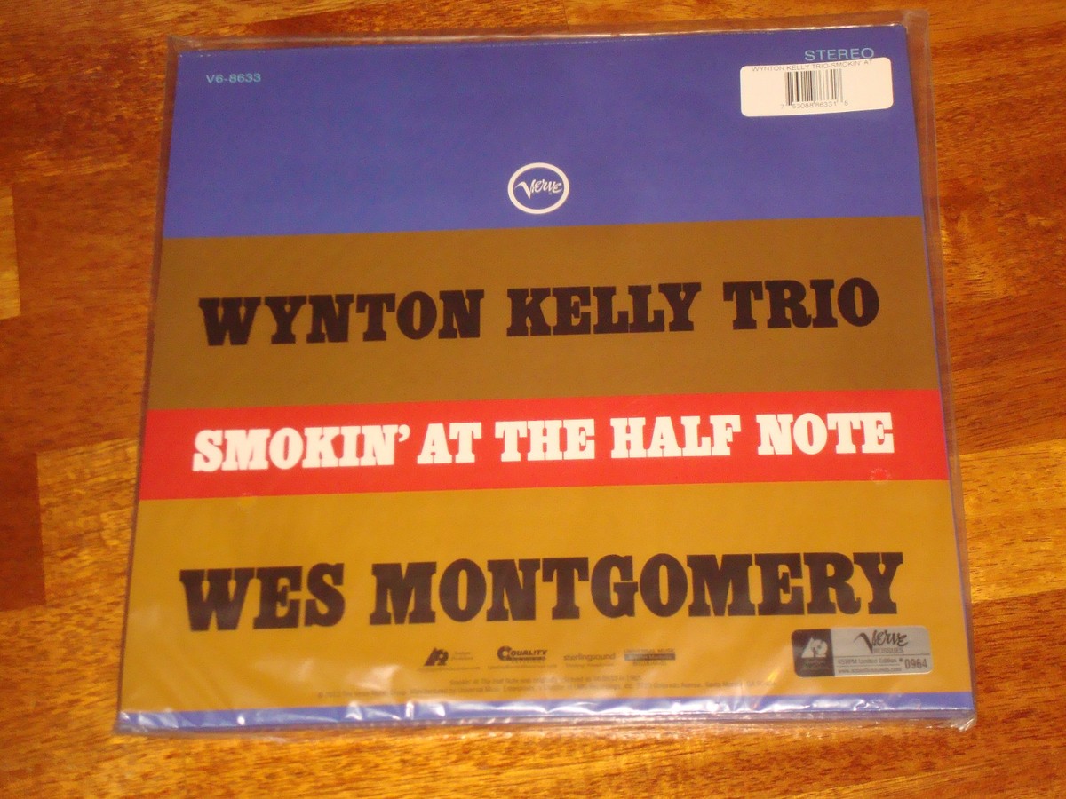 WYNTON KELLY WES MONTGOMERY Smokin at Half Note Audiophile VERVE