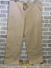 Adar Universal Unisex Medium Scrub Pants Tan Khaki 29 1/2 Inseam Preowned