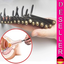 E-stim Silicone Penis Plug Sounding Dilator Prinzenzepter Harnr&ouml;hren Accessorry