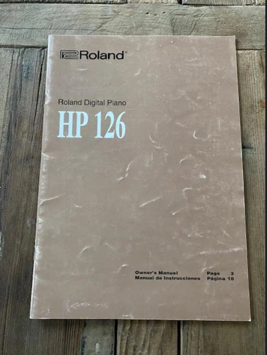 Roland hp 126 digital piano outlet