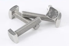 M4 304 Stainless Steel Square Head Screw Machine Bolt 12mm-30mm Thread Length