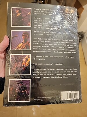 Book, 'Oasis definitely' By Tim Abbot. Still In Plastic Cover. VGC