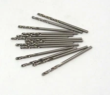Screw Machine Drills #48 0.076" HSS 118° 11/16" LOC x 1-11/16" USA (14 Pcs)