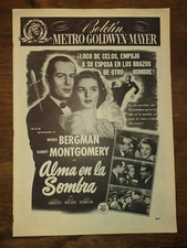 Rage in Heaven, Robert Montgomery, Great Pressbook #795