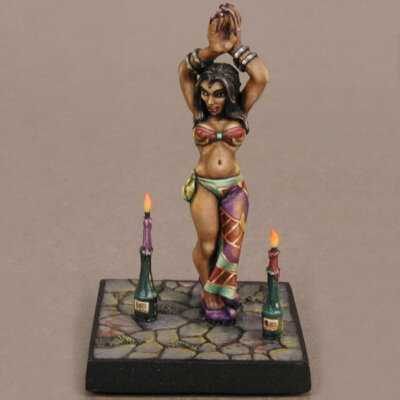 Reaper Dark Heaven Legends 02749 Jade Dancing Girl Female Gypsy Villager Belly