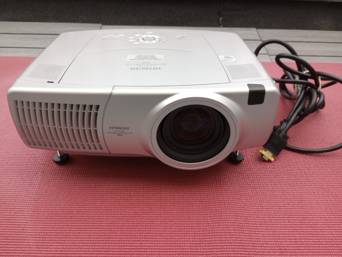 セール中！　Hitachi CP-X1 LCDプロジェクター 本体　お値下げ⭕️ Hitachi CP-X1200 Projector XGA Large Venue Projector | eBay