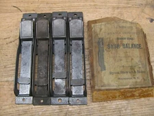 Antique Byam's Common Sense Improved Sash Balance 1884