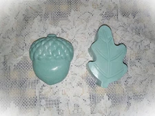Acorn n Oak Leaf Soap set, choice of soap type,scent, FREE ship, 180+ scents