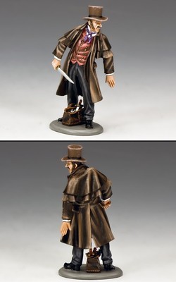 King and Country WOD044 Jack The Ripper WoD44 Diecast bemalte Metallfigur