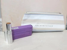 CHANTECAILLE NEW STICK - SHADE BANANA - 0.3 OZ BOXED LOT OF 2 w MAKE UP BAG