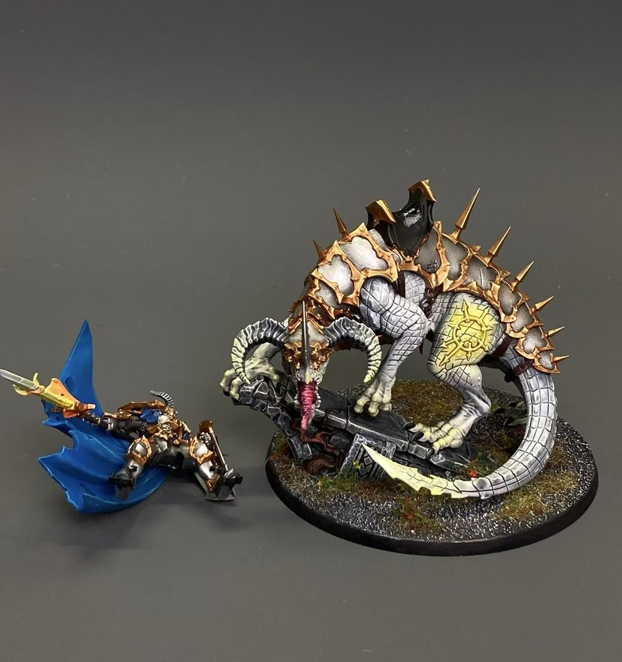 Archaon Everchosen - Warhammer Age Of Sigmar - Slaves To Darkness - Pro Painted