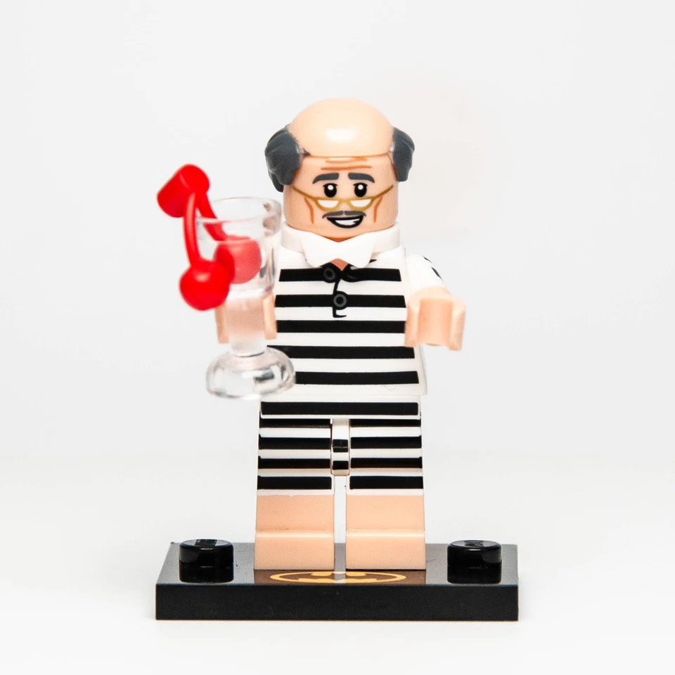Lego DC Batman CMF Serie 2 71020 Minifigura - Playa Vacaciones Alfred (coltlbm2-10 Foto 2 de 4