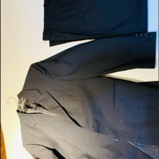 D nomm  Vincent Wool Men  s Suit in Navy size 40