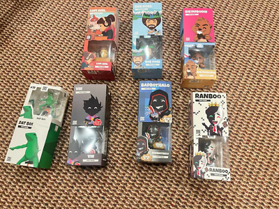 Youtooz collection (set of 7) : Lofi Girl VIII Badboyhalo ranboo day boi etc