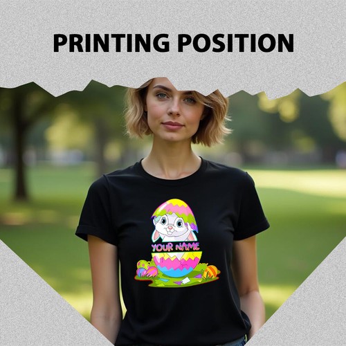 Personalised Family Bunny Happy Easter T-Shirts Tee Holiday Matching Outfit #ED - Picture 7 of 24