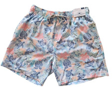 Vintage Summer Mens Size Small Nylon 17" Length Swim Short Trunk NEW