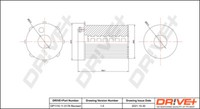 Dr!Ve+ DP1110.11.0178 ÖLfilter FÜR CitroËN Ds Gaz Opel Peugeot Toyota Vauxhall