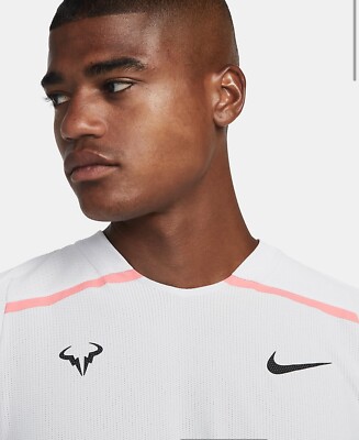 Nike Court Rafa Nadal Dri-Fit Knit Top Pure Platinum DD8540 043
