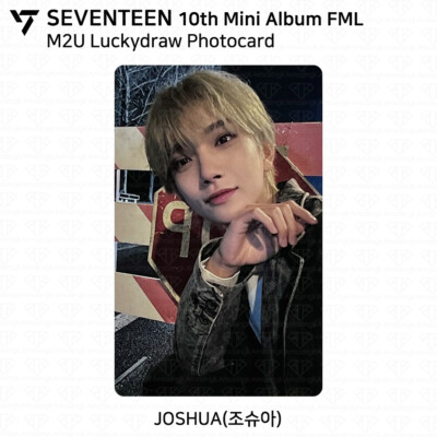 Seventeen 10th Mini Album FML Lucky Draw Photocard M2U PS SW