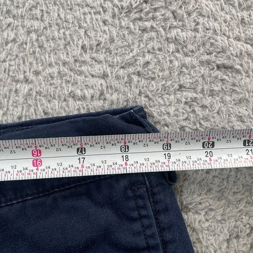 Lacoste Men’s Shorts 36 Slim Fit FR46 Chino Blue Casual Designer 9" Inseam - Afbeelding 11 van 13