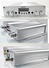 FM transmitter stereo PLL broadcast radio station Range Max Antenna Power 20W