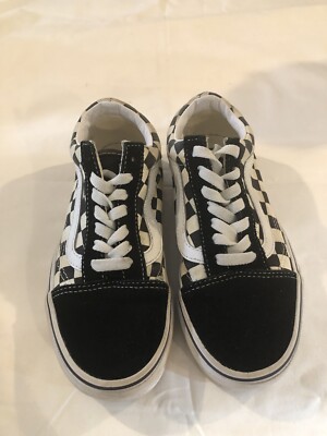 Vans Skate Shoes Old Sokol Checkered Black/White Women s Size 5 Men s Size 3.5