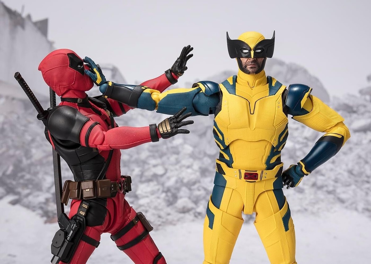 Bandai S.H.Figuarts Deadpool & Wolverine set of 2 Action