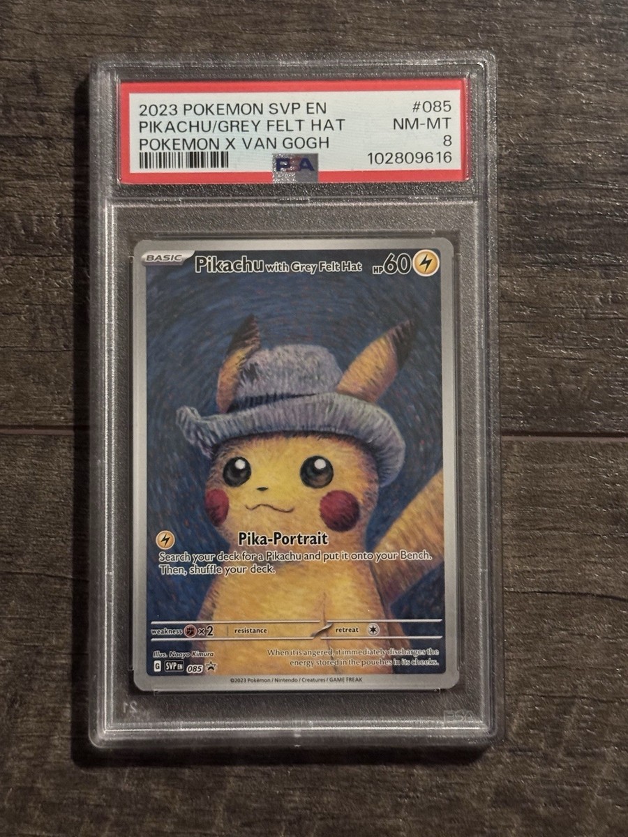 Pikachu with Grey Felt Hat 085 Sv: Scarlet & Violet Promo Cards