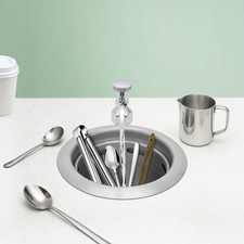 Faucet Washing Tool Dipper Coffee Shop Bar Counter Sink Well Faucet  Bowl Set