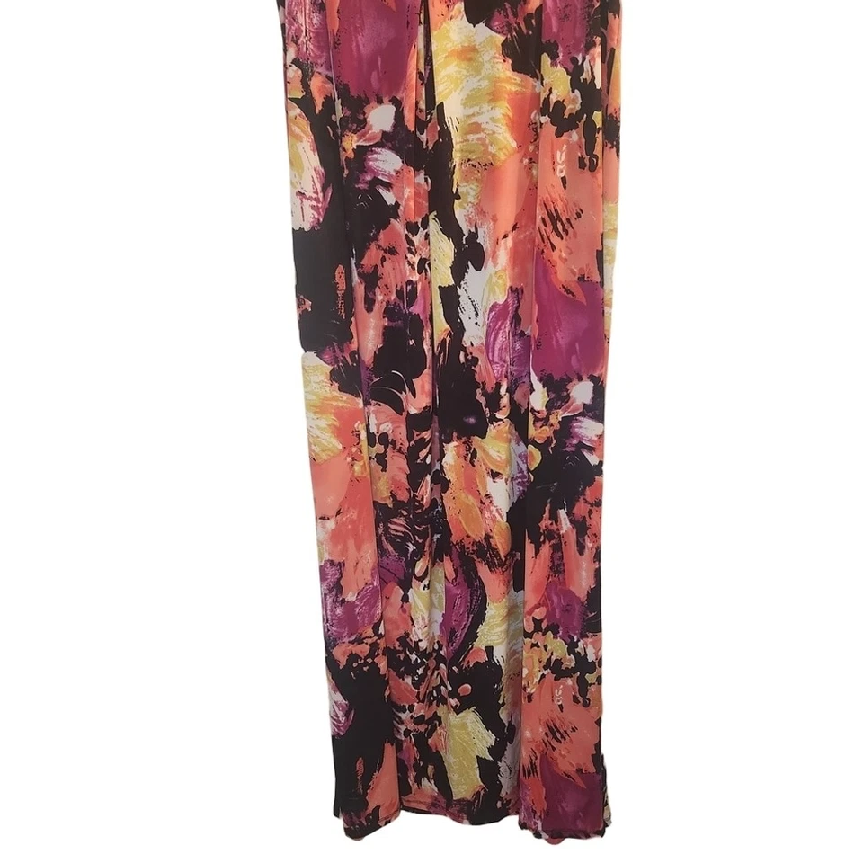 Vestido Tiana B MAXI Talla: L A-LINE Floral Estilo Babydoll Foto 4 de 4