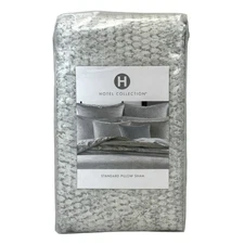 Hotel Collection Tessellate Silver STANDARD Sham