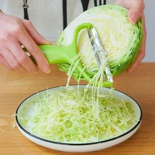 Stainless Steel Vegetable Fruit Peeler Cabbage Grater Wide Mouth Potato Slicer