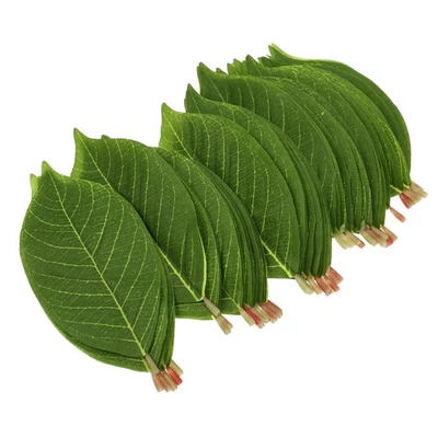 50 Pcs Kunstlicher Pflanzen Künstliche Gefälschtes Blatt Grüne Blätter - Bild 1 von 4