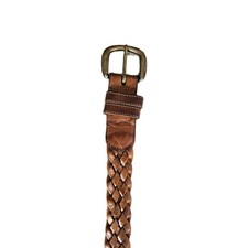 Vintage Joan David Calfskin Belt Brown Size Small