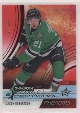 2021 Upper Deck Synergy Exceptional Phenoms Red /499 Jason Robertson #EP-JR 03od