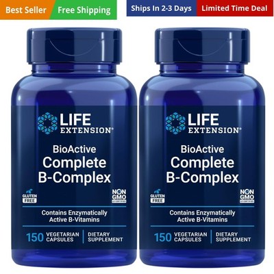 BioActive Complete B-Complex, 150 Veg Caps Pack of 2