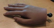 Pose-able RightSilicone Mannequin Hand - Medium Skintone- Display Mod