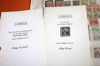 Liberia: BUONO stock prime edizioni su fogli da liquidazione eredità