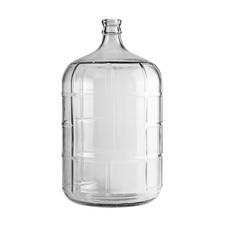 FastRack 5 Gal Glass Carboy | Clear Fermenter for Wine & Beer | Italian Glass