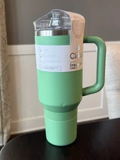 Circul 40 oz All-Day StrawSip Tumbler Green, Dent See Photos