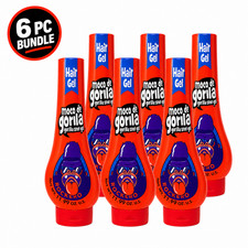 Pack of 6 Moco de Gorila Rockero Gorilla Snot Hair Gel 11.99 oz