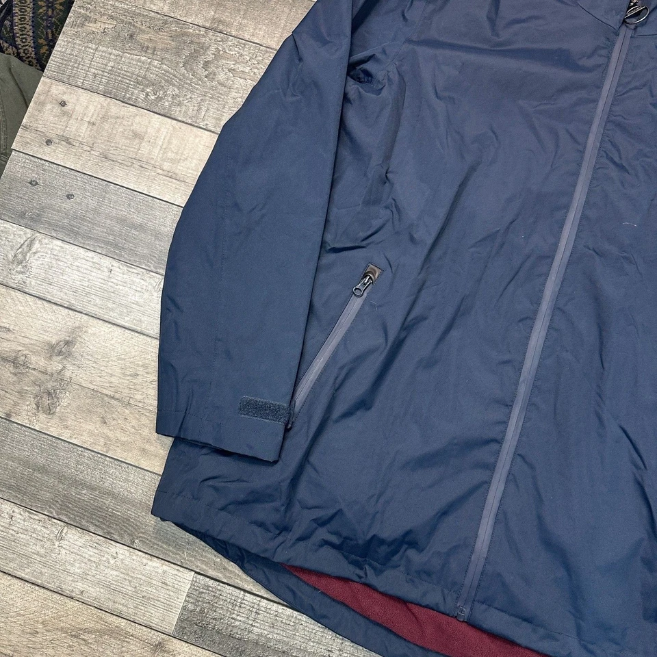 Guinness Jacket Coat Hooded Rain Hiking Walking Blue Mens XL - Image 4 of 4