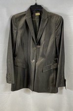 NWT Caslon Women's Vintage Brown Iridescent Wool Mohair Blazer Jacket Sz 8P