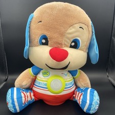 Fisher Price Laugh Learn ABC Smart Stages Interactive Puppy Plush Dog