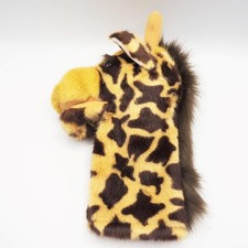 Giraffe Hand Puppet Plush Animal Dakin 1990 12" Long