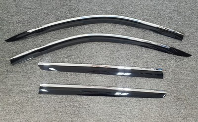 Premium Door Visor Rain Vent Guard Window 4Pcs C984 for Ssangyong Rexton Sports